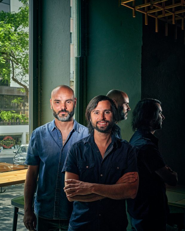  António Caralhão e João Ferreira, fundadores do Ajitama