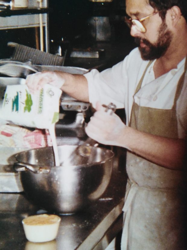 O Chef Bruno Silva nos anos 90