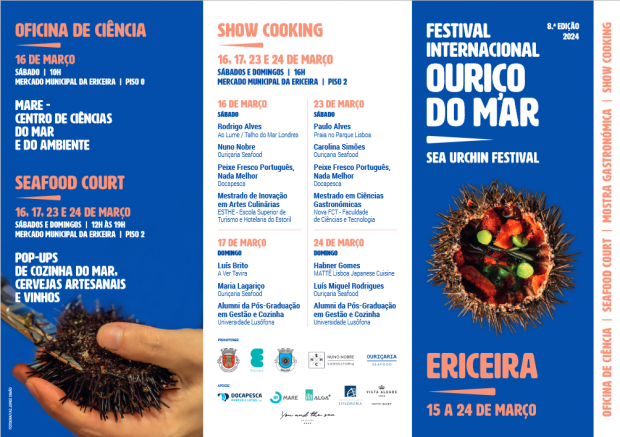 Programa do Festival Internacional do Ouriço do Mar