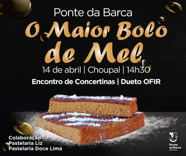 Maior Bolo de Mel_Município de Ponte da Barca