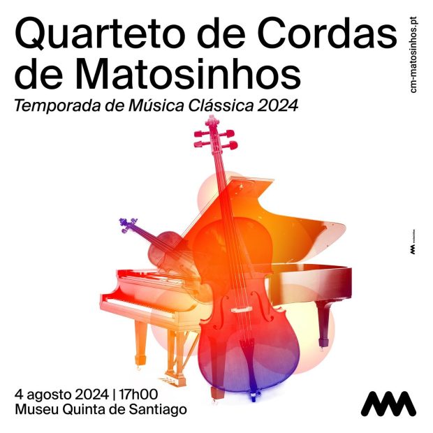Quarteto de Cordas de Matosinhos - Temporada de Música Clássica - agosto 2024
