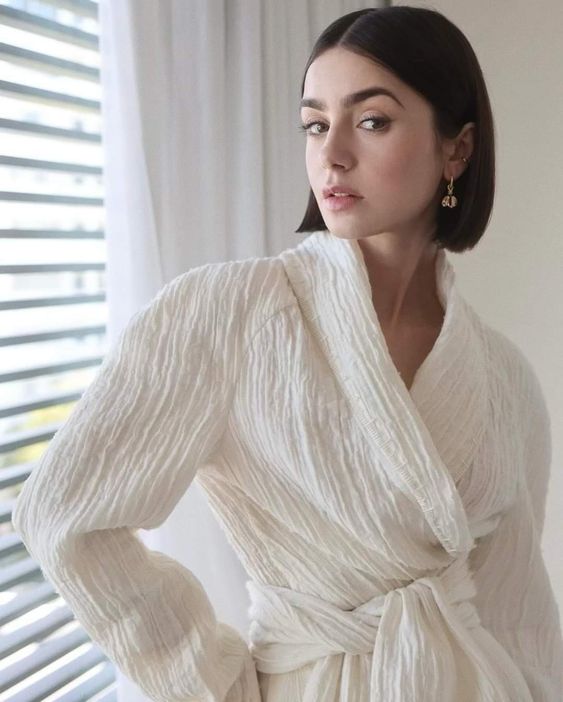 Lily Collins. Créditos: Pinterest