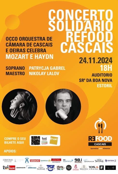 Cartaz oficial do concerto