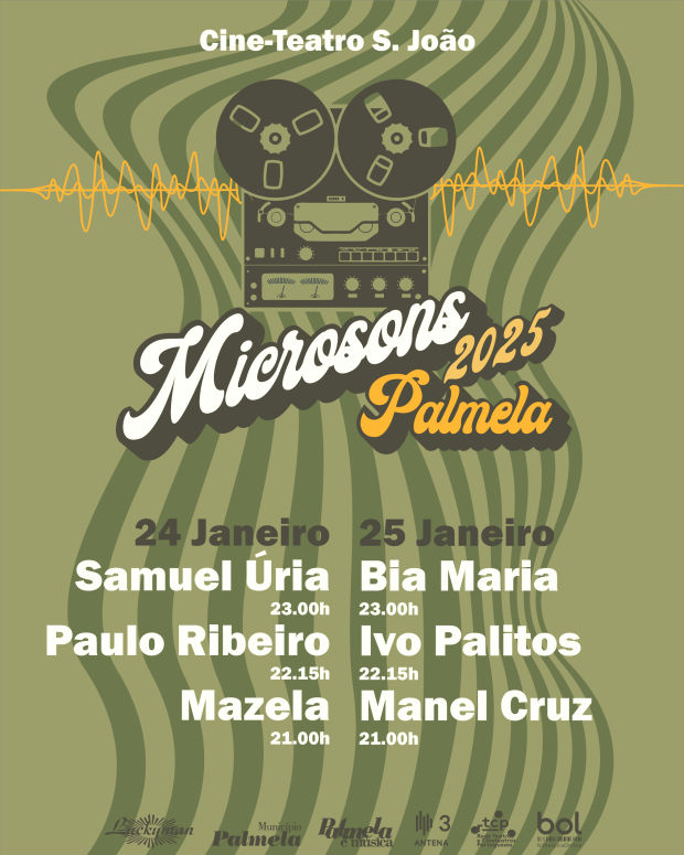 Cartaz MicroSons Palmela 2025