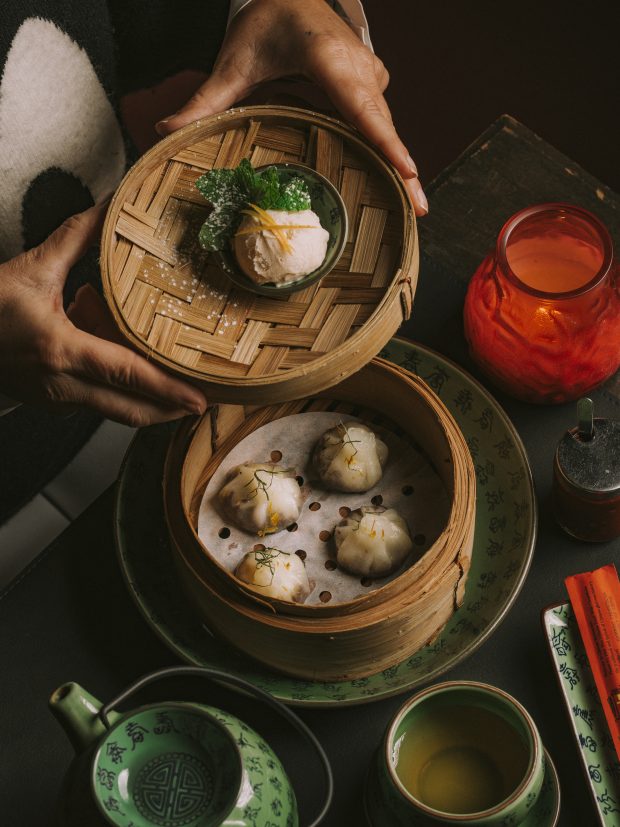 Dim Sum de Laranja e Chocolate 