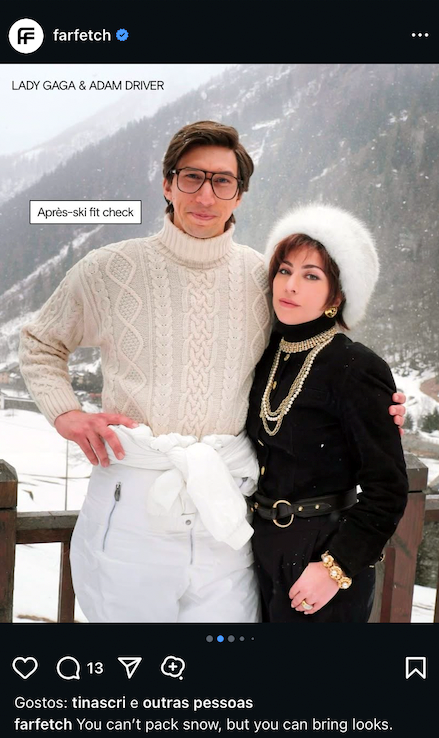 Looks de inverno ao jeito de après-ski em @farfetch