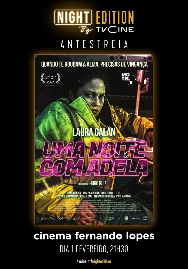 ONE NIGHT WITH ADELA - Cartaz NIGHT EDITION