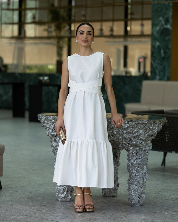 Dreamy Dress Jacquard White , €189 